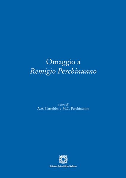 Omaggio a Remigio Perchinunno - copertina