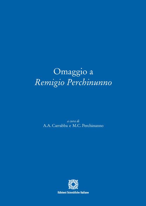 Omaggio a Remigio Perchinunno - copertina
