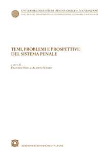 Temi, problemi e prospettive del sistema penale