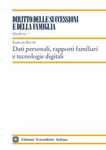 Dati personali, rapporti familiari e tecnologie digitali