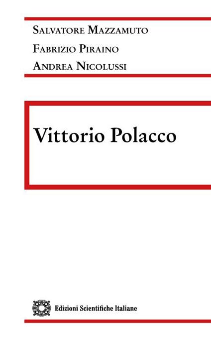 Vittorio Polacco - Salvatore Mazzamuto,Andrea Nicolussi,Fabrizio Piraino - copertina