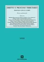 Diritto e processo tributario (2022). Vol. 3
