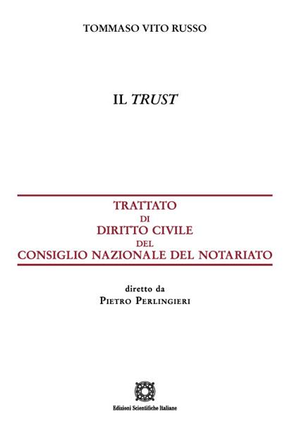 Il trust - Tommaso Vito Russo - copertina