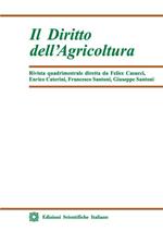 Il diritto dell'agricoltura (2023). Vol. 1