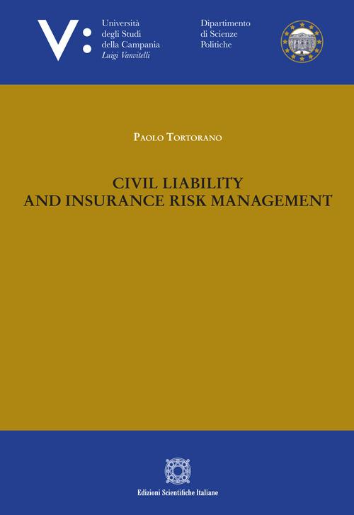 Civil liability and insurance risk management - copertina