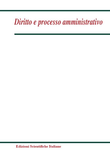 Diritto e processo amministrativo (2023). Vol. 4 - copertina