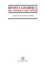 Rivista giuridica del Molise e del Sannio (2023). Vol. 3