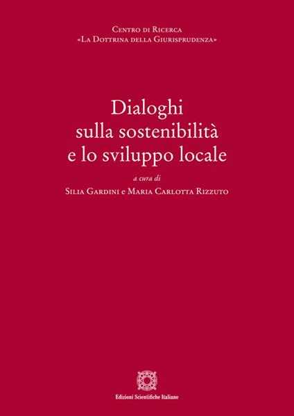 Dialoghi sulla sostenibilità e lo sviluppo locale - copertina