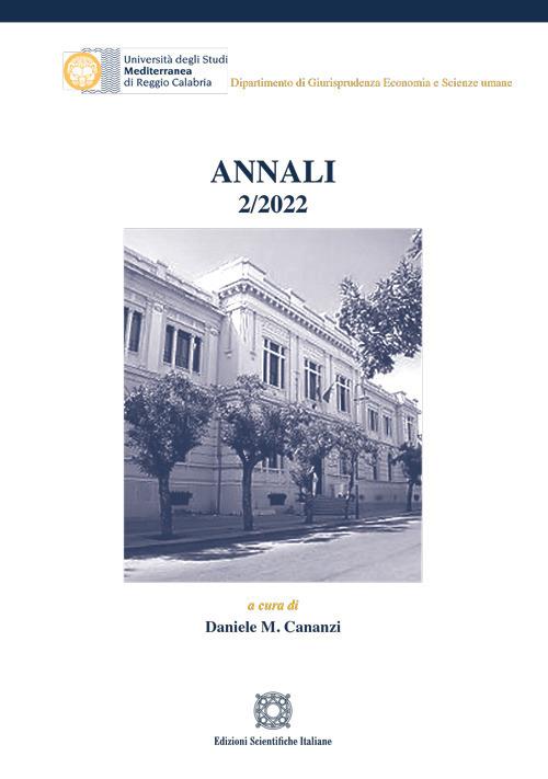 Annali (2022). Vol. 2 - copertina