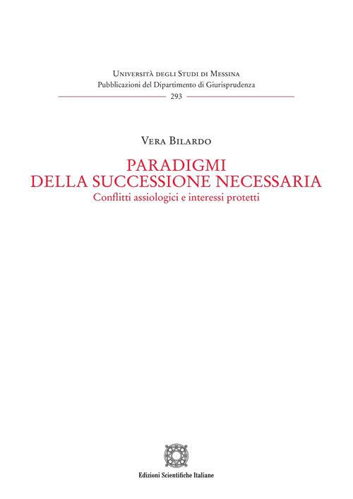 Paradigmi della successione necessaria - Vera Bilardo - copertina
