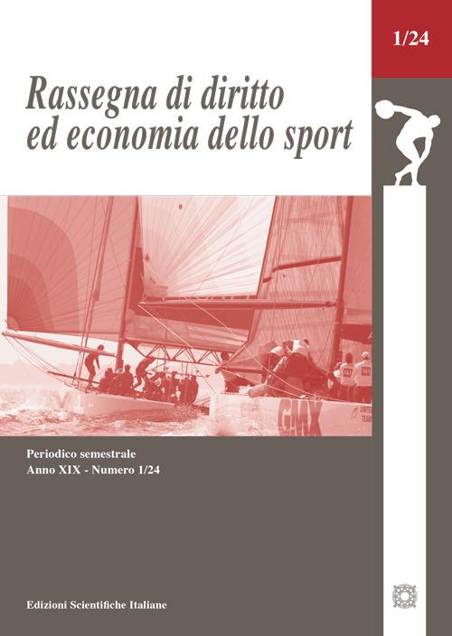 Rassegna di diritto ed economia dello sport (2024). Vol. 1 - copertina