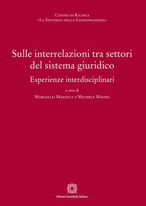 Sulle interrelazioni tra settori del sistema giuridico - copertina