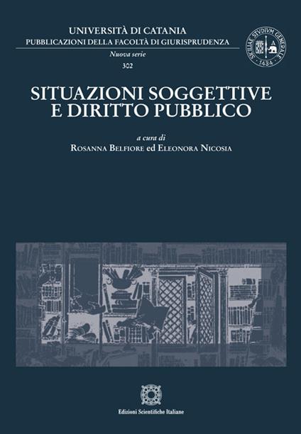 Situazioni soggettive e diritto pubblico - copertina