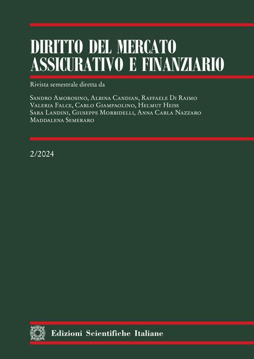 Diritto del mercato assicurativo finanziario (2024). Vol. 2 - copertina