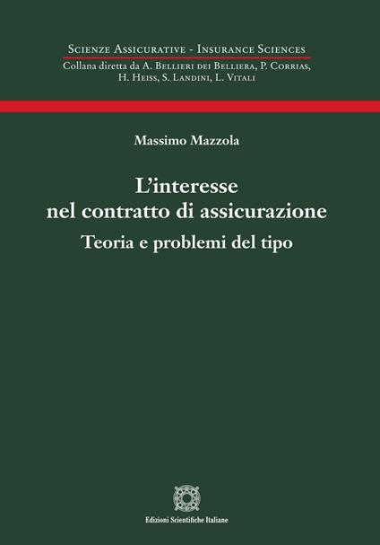 L'interesse nel contratto di assicurazione - Massimo Mazzola - copertina