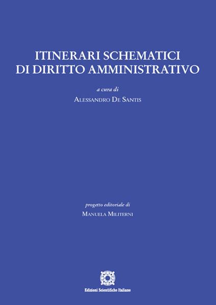 Itinerari schematici di diritto amministrativo - copertina