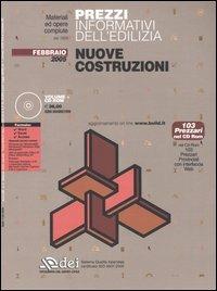Prezzi informativi dell'edilizia. Nuove costruzioni. Febbraio 2005. Con CD-ROM - copertina