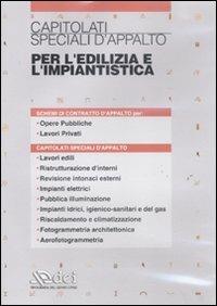 Capitolati speciali d'appalto per l'edilizia e l'impiantistica. DVD - copertina