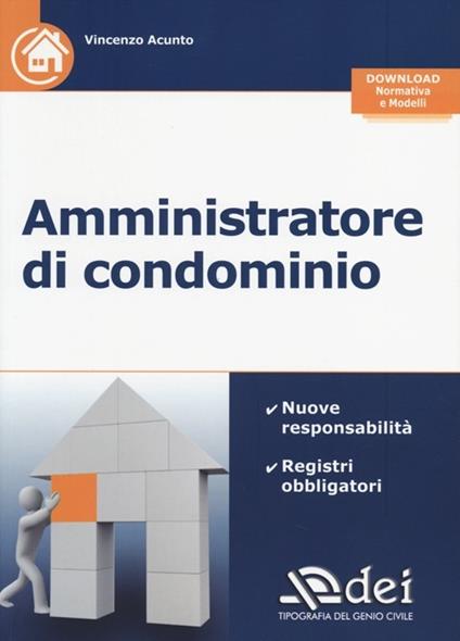 Amministratore di condominio - Vincenzo Acunto - copertina