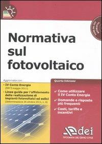 Normativa sul fotovoltaico. Con CD-ROM - copertina
