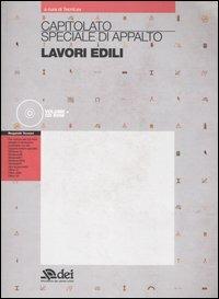 Capitolato speciale di appalto lavori edili. Con CD-ROM - copertina