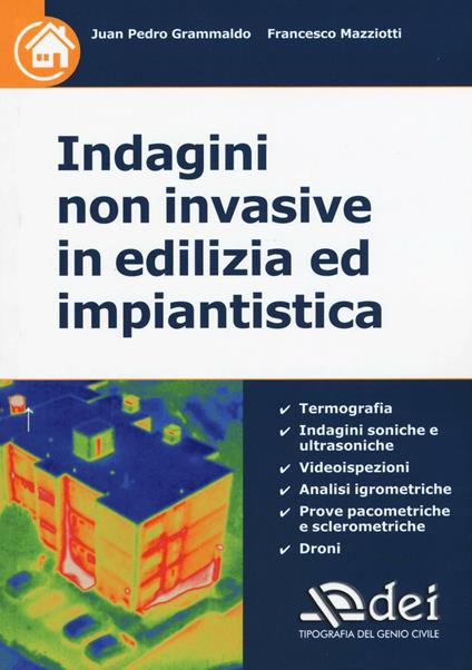 Indagini non invasive in edilizia ed impiantistica - Juan Pedro Grammaldo,Francesco Mazziotti - copertina