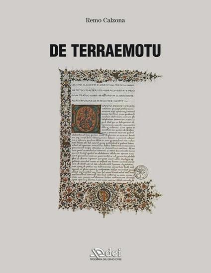 De Terraemotu - Remo Calzona - copertina