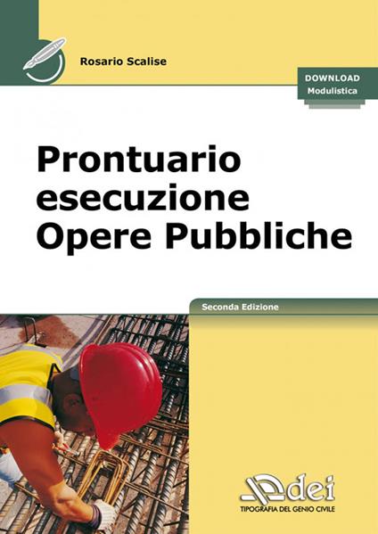 Prontuario esecuzione opere pubbliche - Rosario Scalise - copertina