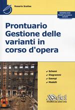 Prontuario gestione delle varianti in corso d'opera