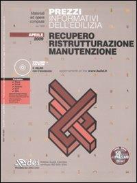 Prezzi informativi dell'edilizia. Recupero. Ristrutturazione. Manutenzione - copertina