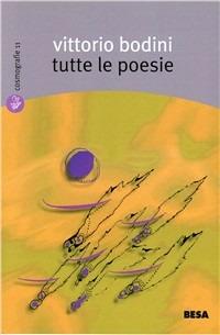 Tutte le poesie - Vittorio Bodini - copertina