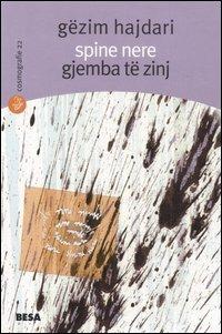 Spine nere-Gjemba te zinj - Gëzim Hajdari - copertina