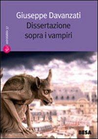 Dissertazione sopra i vampiri - Giuseppe Davanzati - copertina