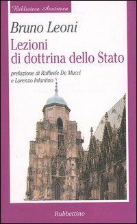 Lezioni di dottrina dello stato - Bruno Leoni - copertina