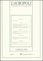 L' acropoli (2004). Vol. 1