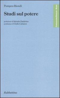 Studi sul potere - Pompeo Biondi - copertina