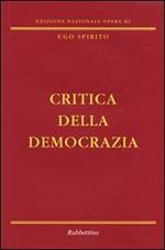 Critica della democrazia