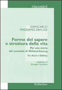 Forme del sapere e struttura della vita. Per una storia del concetto di Weltanschauung. Tra Kant e Dilthey - Giancarlo Magnano San Lio - copertina