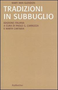 Tradizioni in subbuglio - M. Ann Glendon - copertina