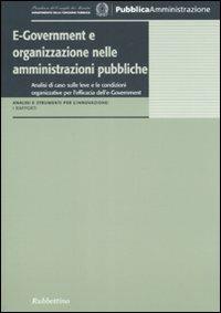 E-government e organizzazione nelle amministrazioni pubbliche - copertina