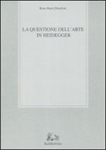 La questione dell'arte in Heidegger