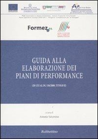 Guida alla elaborazione dei piani di performance (di cui al DL 150/2009, Titolo II) - copertina