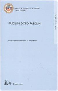 Pasolini dopo Pasolini - copertina