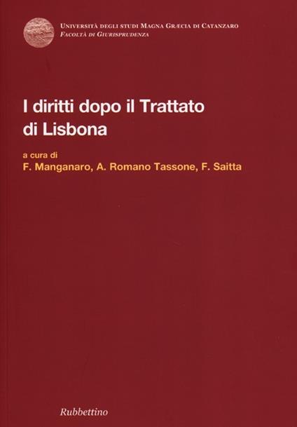 I diritti dopo il trattato di Lisbona - copertina