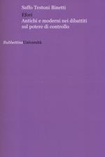 Efori. Antichi e moderni nei dibattiti sul potere di controllo