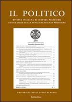 Il politico. Rivista italiana di scienze politiche (2013). Vol. 234: L'America Latina tra ieri e oggi