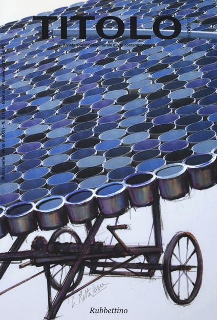 Titolo. Rivista scientifica e culturale d'arte contemporanea. Vol. 9 - copertina