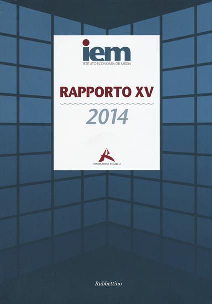 Rapporto XV 2014 - copertina