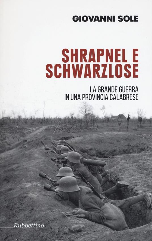 Shrapnel e Schwarzlose. La grande guerra in una provincia calabrese. Ediz. illustrata - Giovanni Sole - copertina
