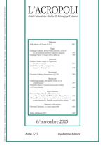 L'acropoli (2015). Vol. 6